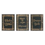 (image for) Religious Set-Black S/3